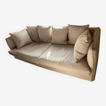 AMPM beige sofa 3 (or even 4) places
