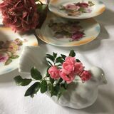 Vintage Porcelain Flower Picker Dove
