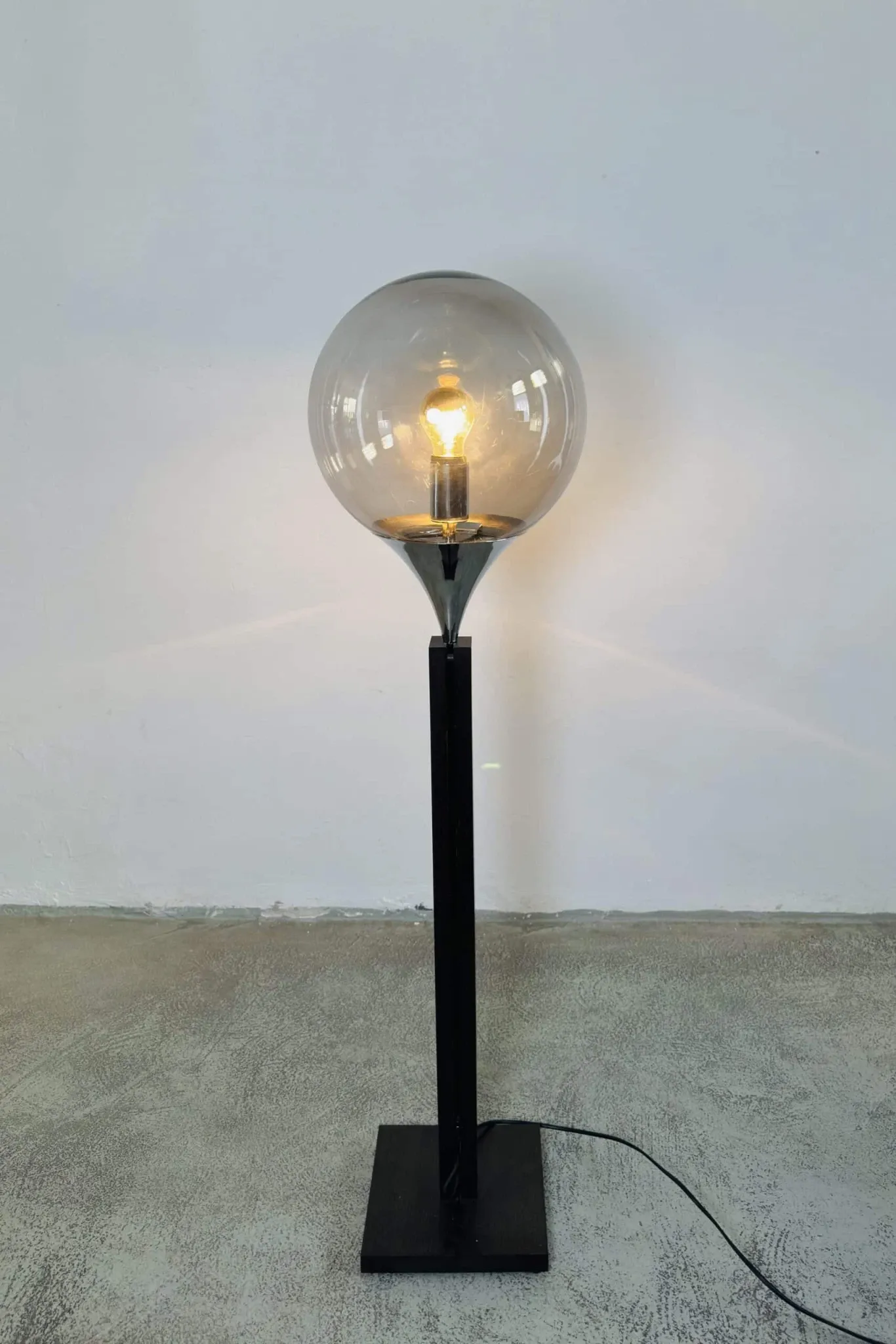 Bulb Floor Lamp By Doria Leuchten, Germany, 1970S