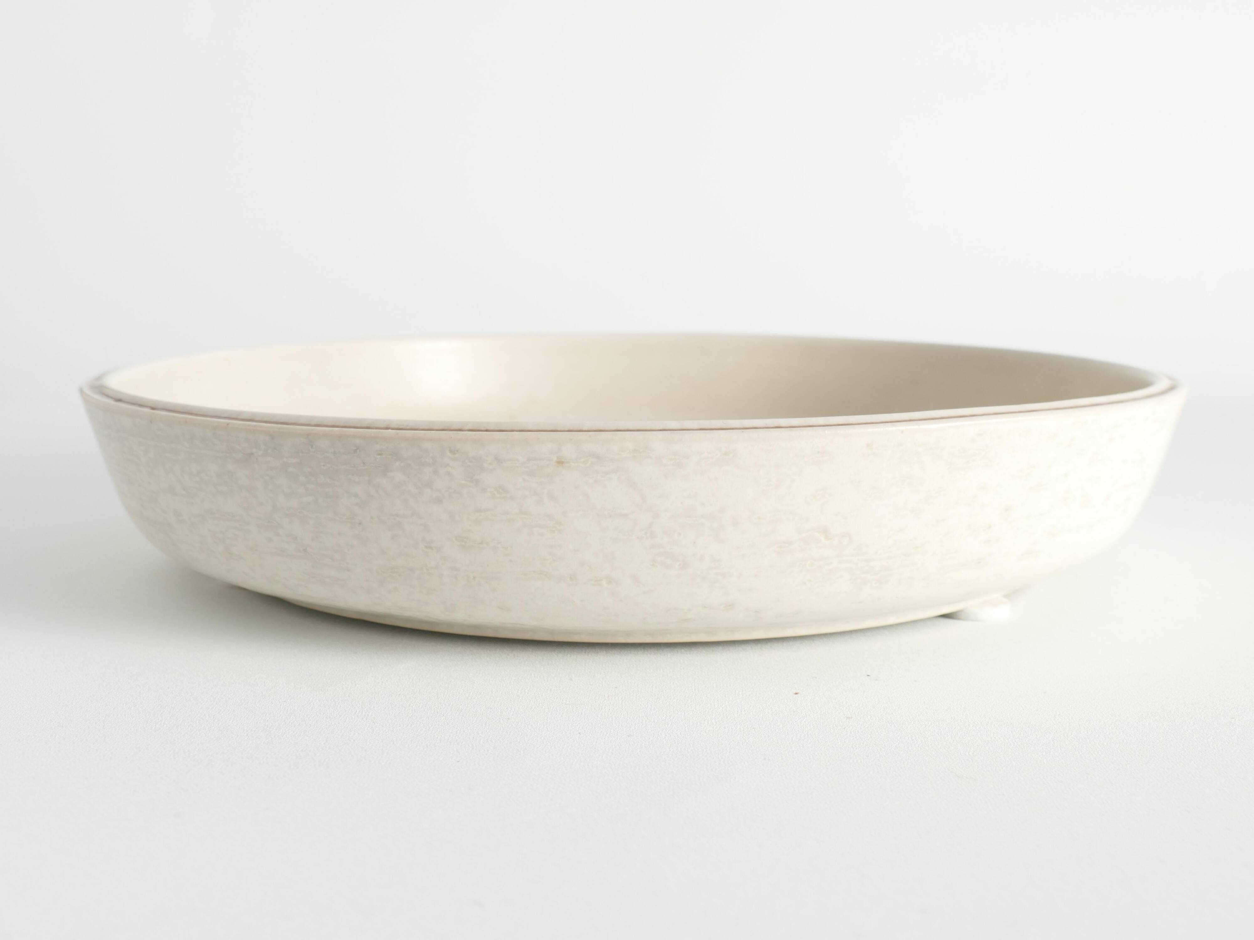 Scandinavian Modern Stoneware Plate "Mykene", Britt-Louise Sundell, Gustavsberg