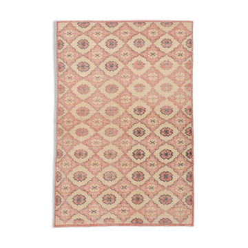 Tapis antique vintage fait main 202x138Cm