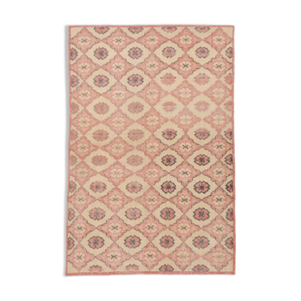 Tapis antique vintage fait main 202x138Cm