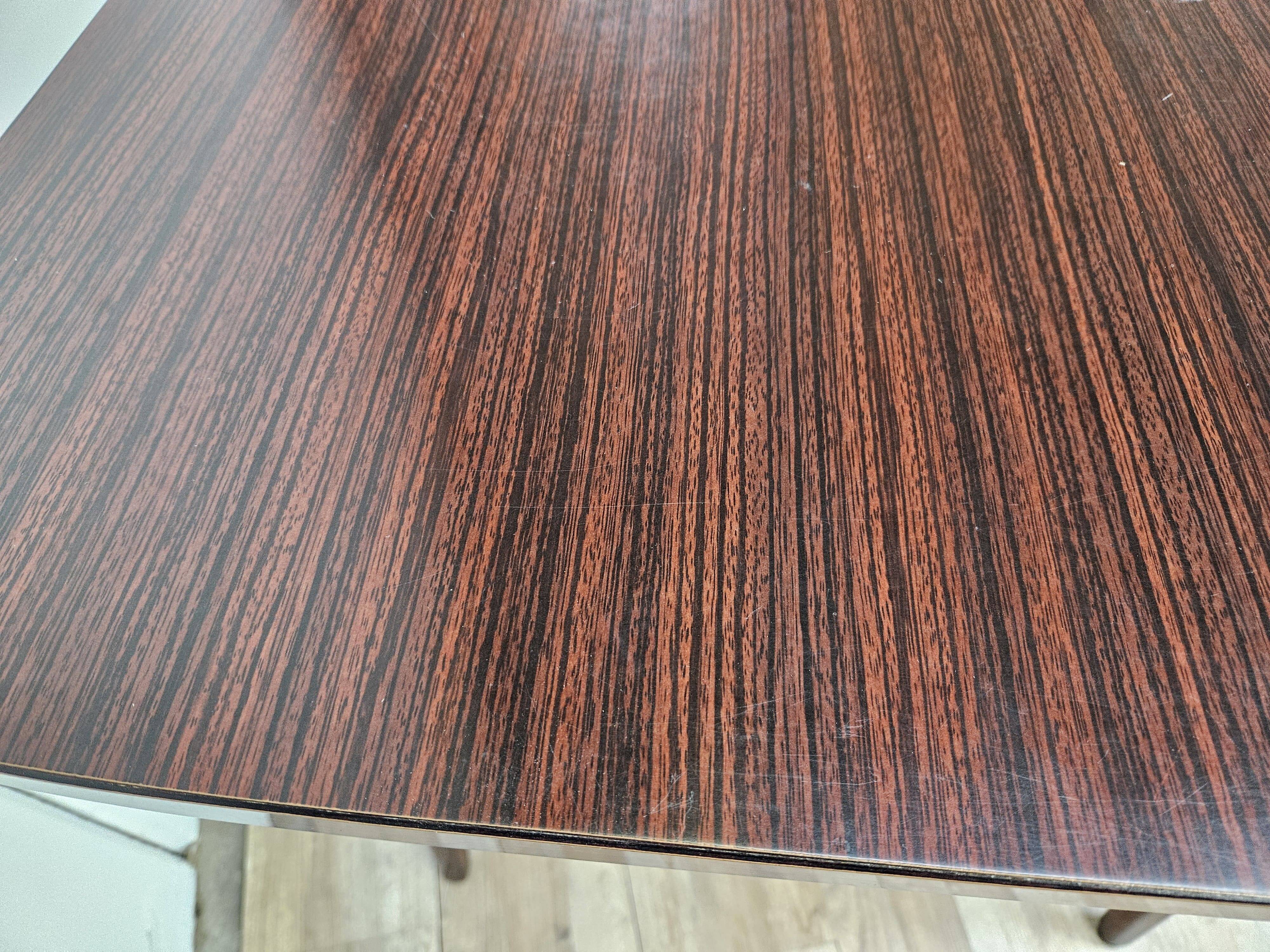 Mid Century table in rosewood laminate