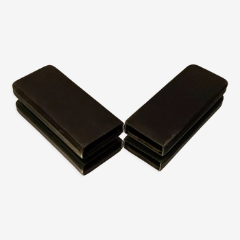 Black leather cigar case