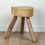 Brutalist tripod stool