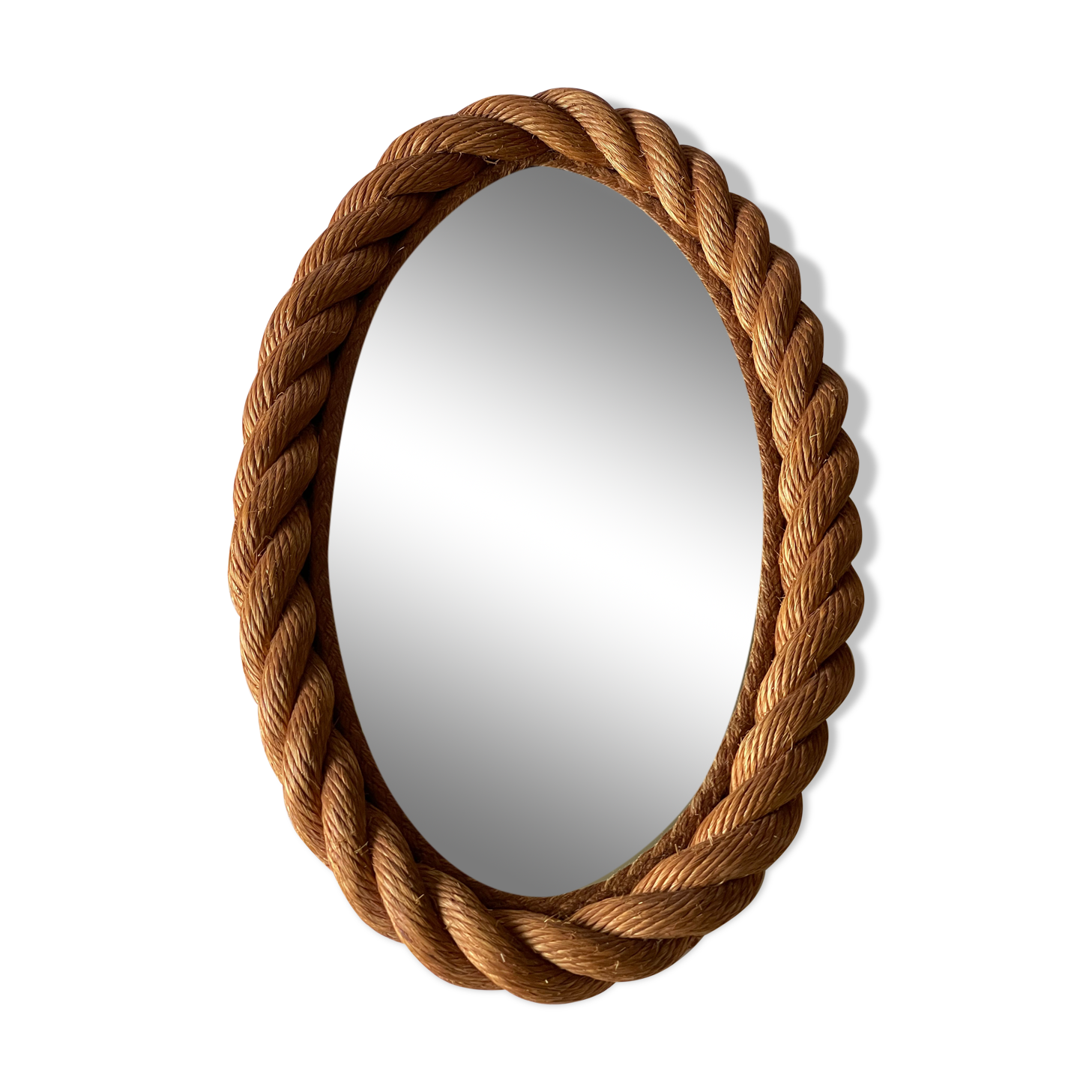 Vintage rope mirror