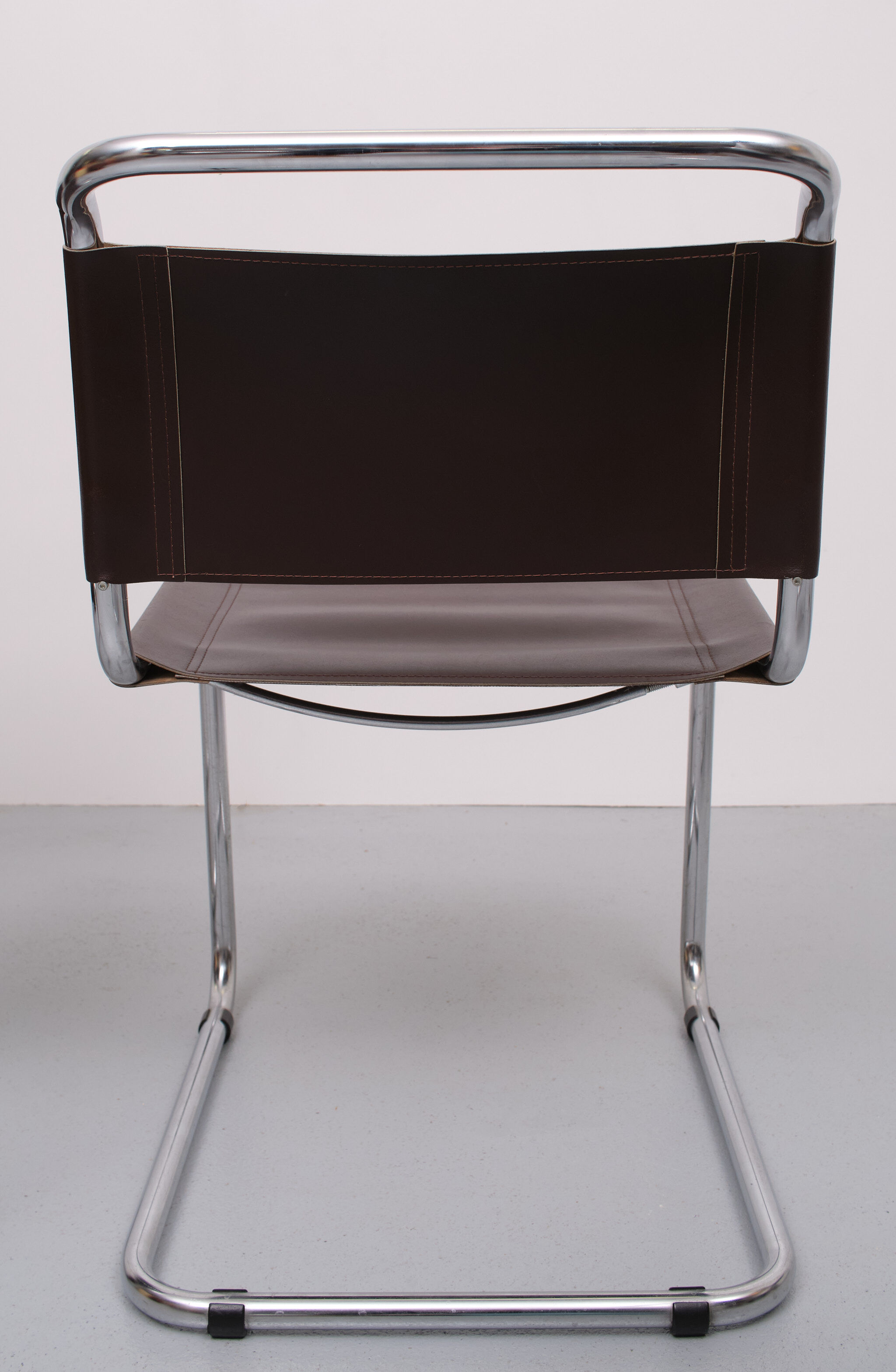 4 Mart Stam S33 Cantilever Dining Chairs, 1970s
