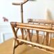 Vintage bamboo rattan magazine rack