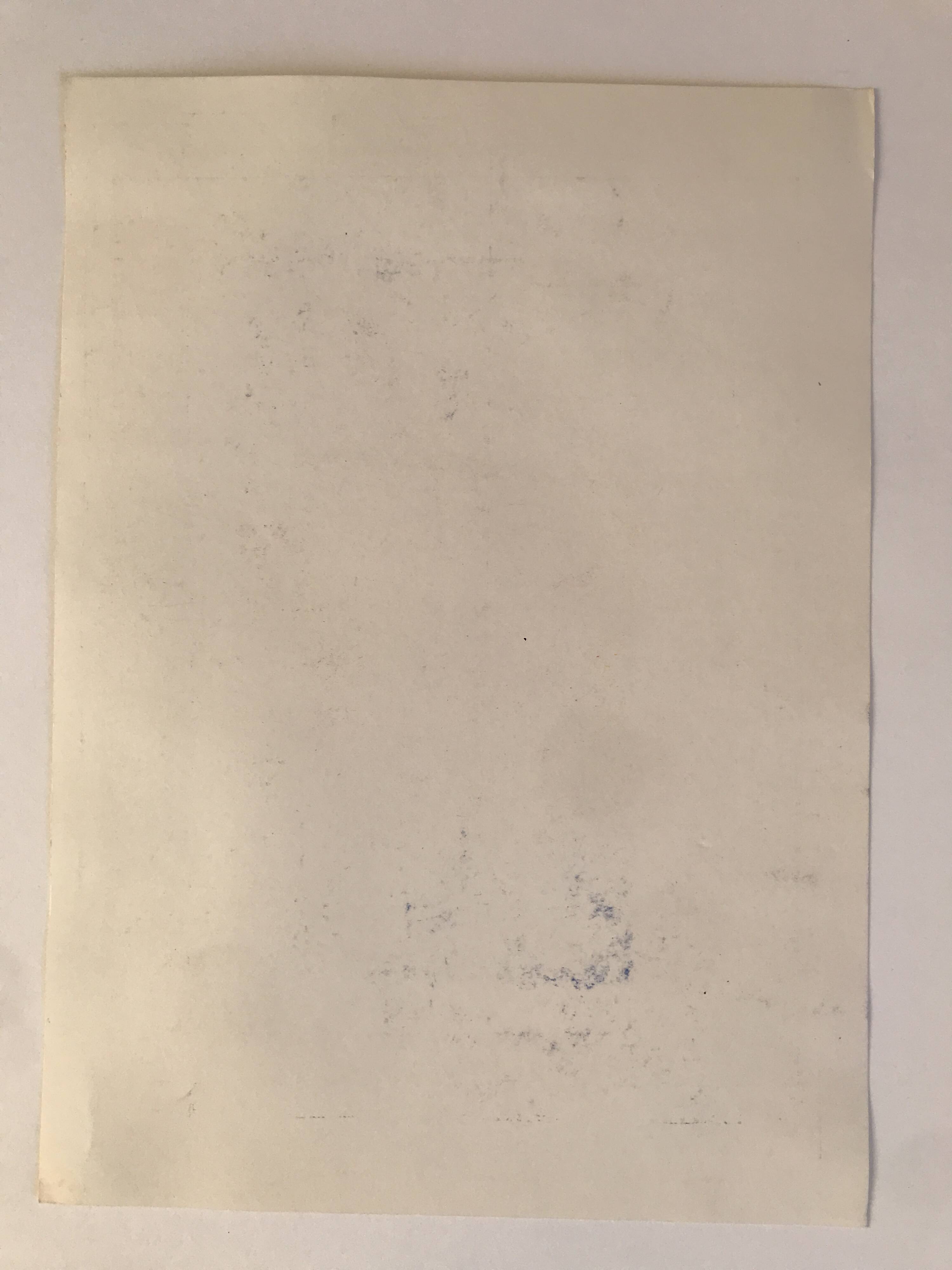 Elie Dayan, Untitled (Floral Pattern 1). Mixed media on paper.