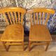 Pair of bistro chairs 1950