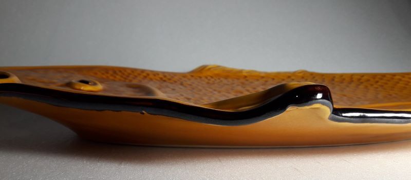 Zoomorphic fish plate Poet Laval