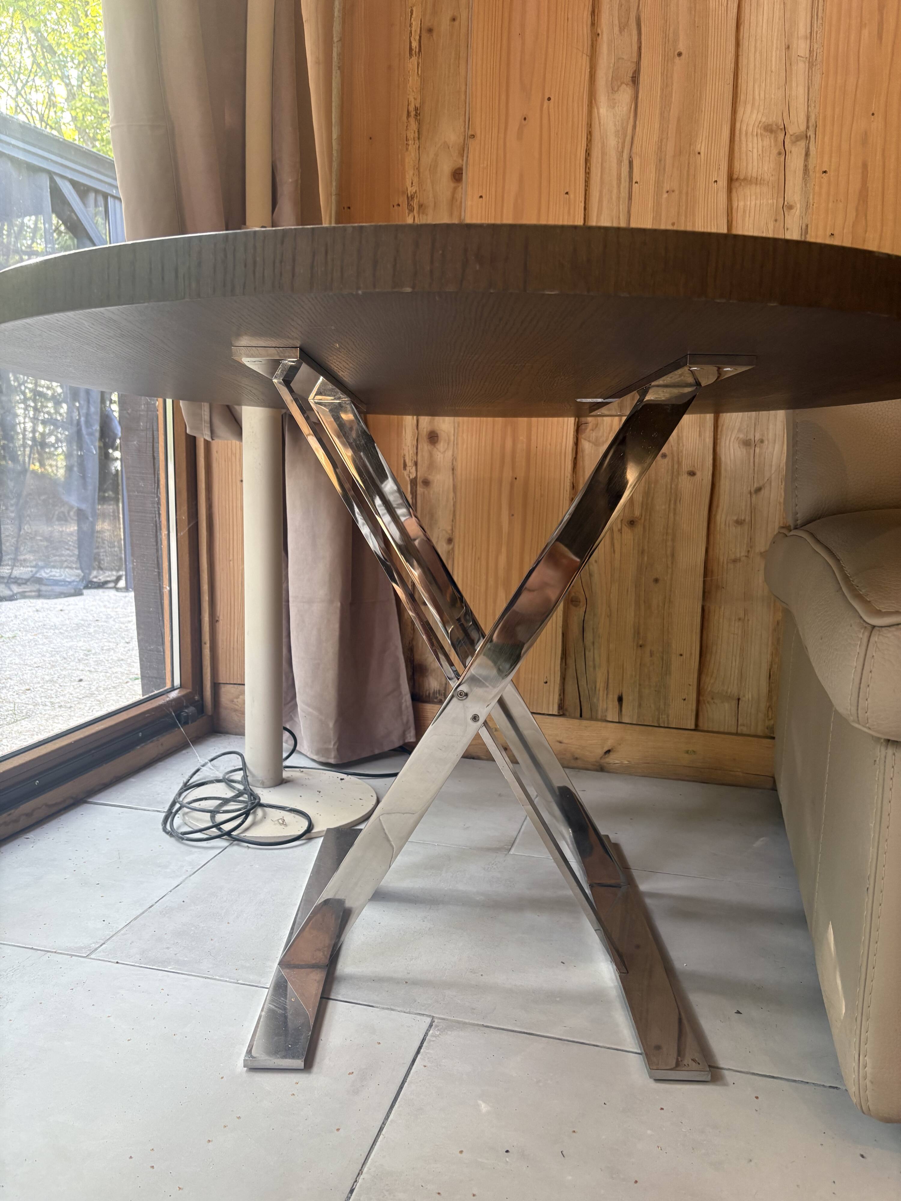 Table Simplice Pathos Par Antonio Citterio pour Maxalto