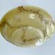 Art Deco Pendant Light, Marble Glass Amber Ivory, Alabaster Style, Vintage Chandelier