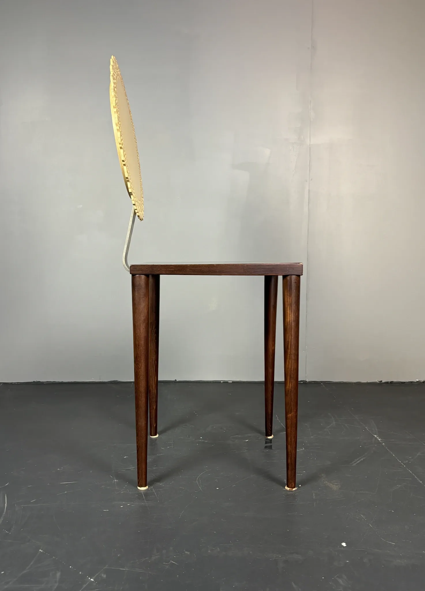 Sculptural Italian Tatlim side chair or dining chair, Marco Mencacci, 1990s
