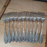 Antique cutlery set for 22 place settings
