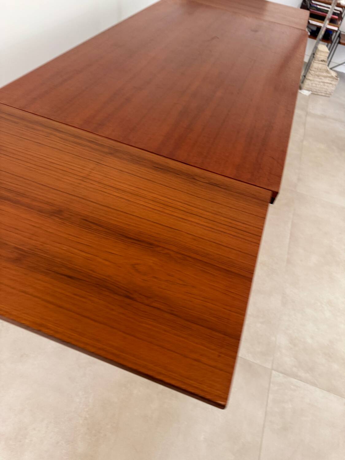 Table à manger vintage teck scandinave