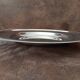 Vintage metal round plate