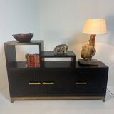 Meuble buffet asymétrique des années 1990