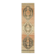 1970s Vintage Turkish Oushak Handmade Wool Cotton Orange Runner Rug 95x374