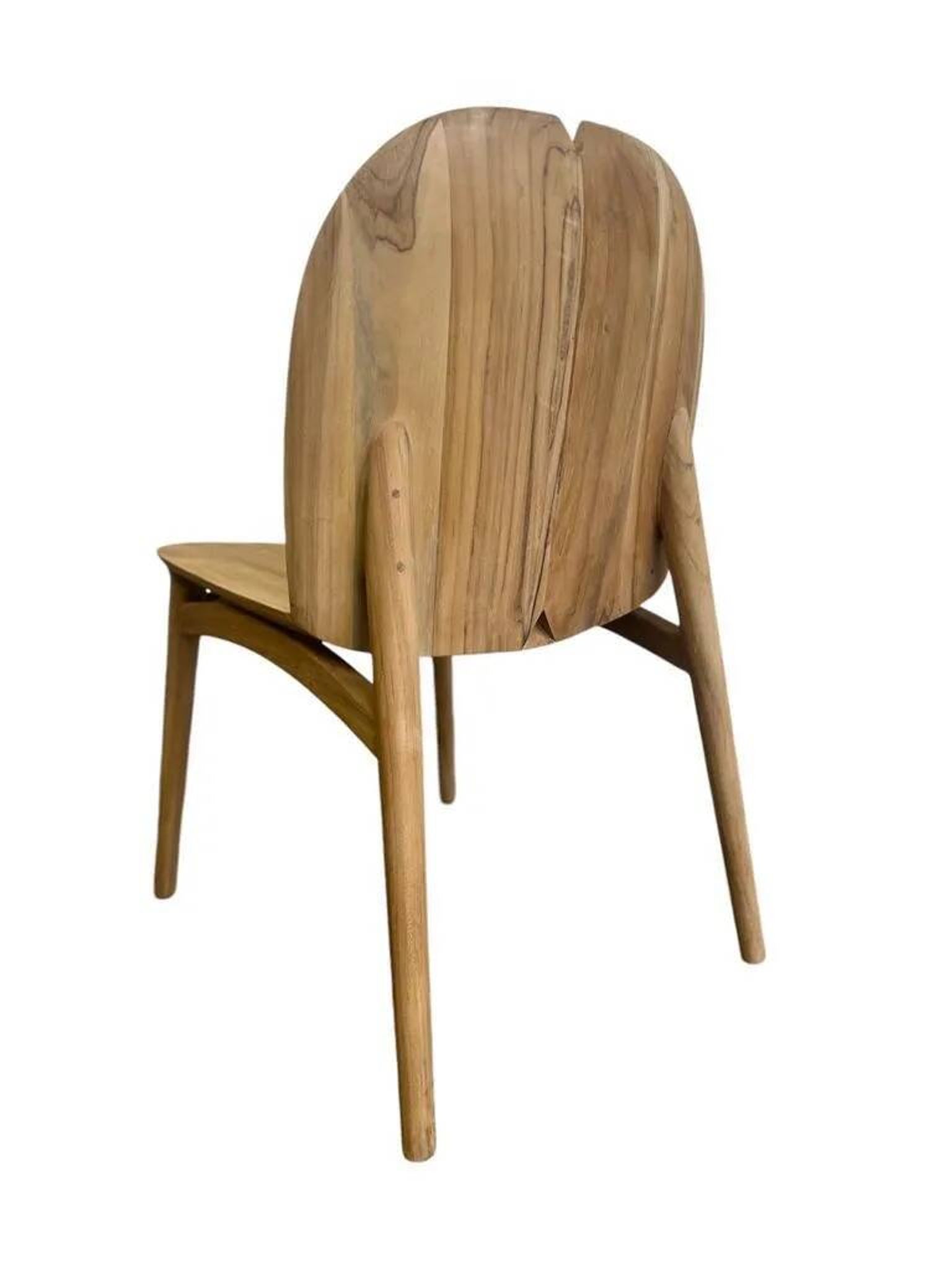 Solid wood chair "Merle"