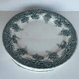 5 ironstone dessert plates