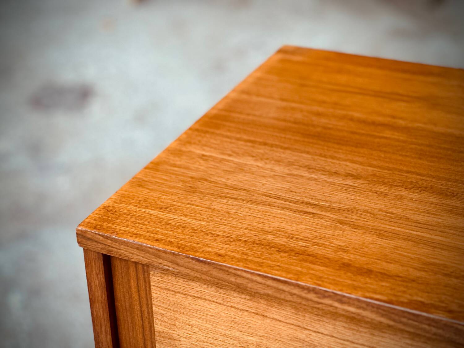 Sideboard, sideboard, vintage Scandinavian teak sideboard, 1960