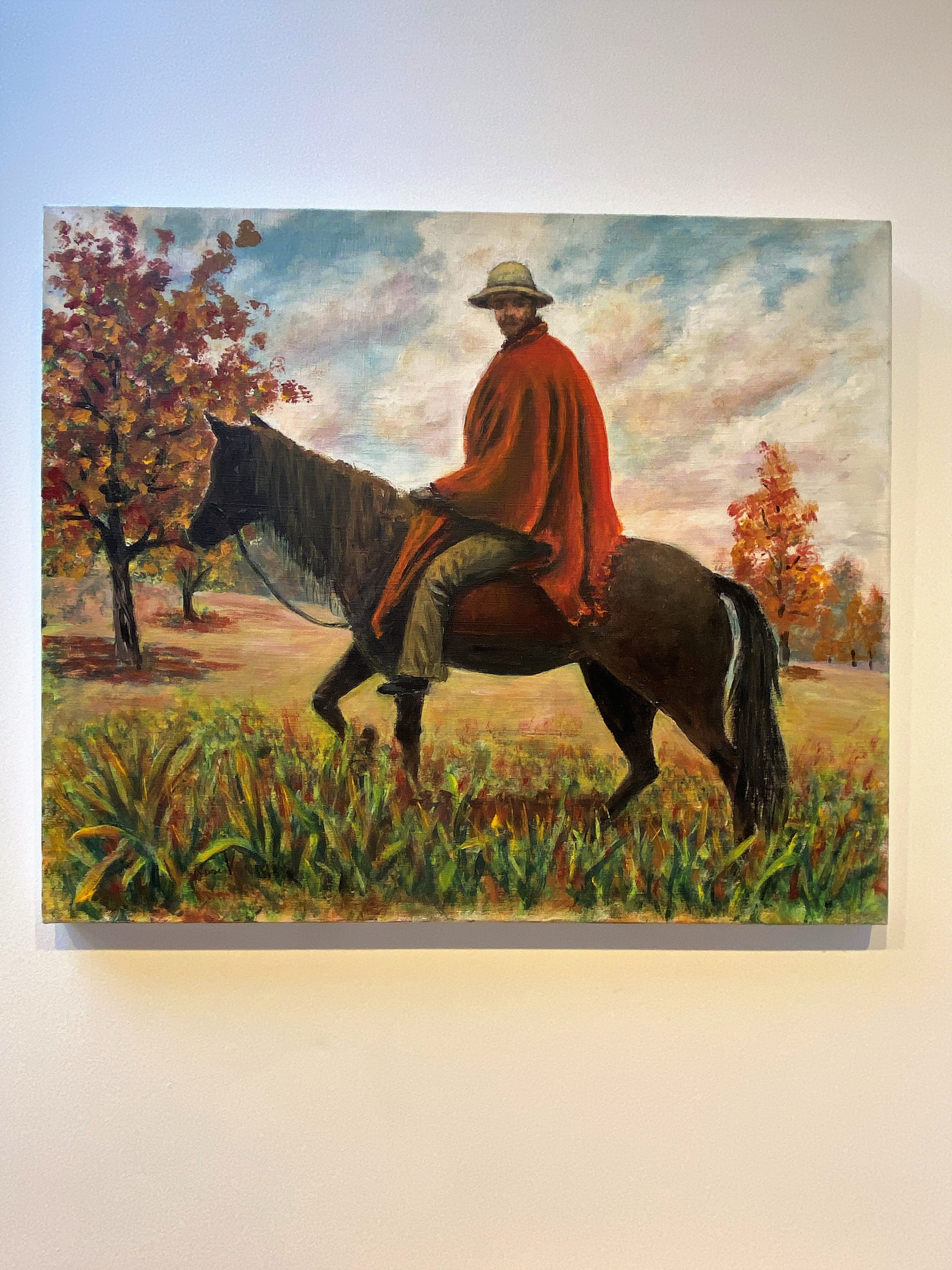 Painting on canvas Gardian