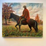 Painting on canvas Gardian