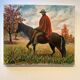 Painting on canvas Gardian