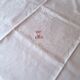Damask tablecloth 4m10 x 2m15 with county crown