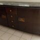 Art Deco sideboard in Macassar Puerto Rican Marble Ebene