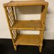 Rattan bookcase shelf