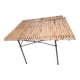 Folding camping table