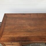 Louis Philippe desk in solid walnut