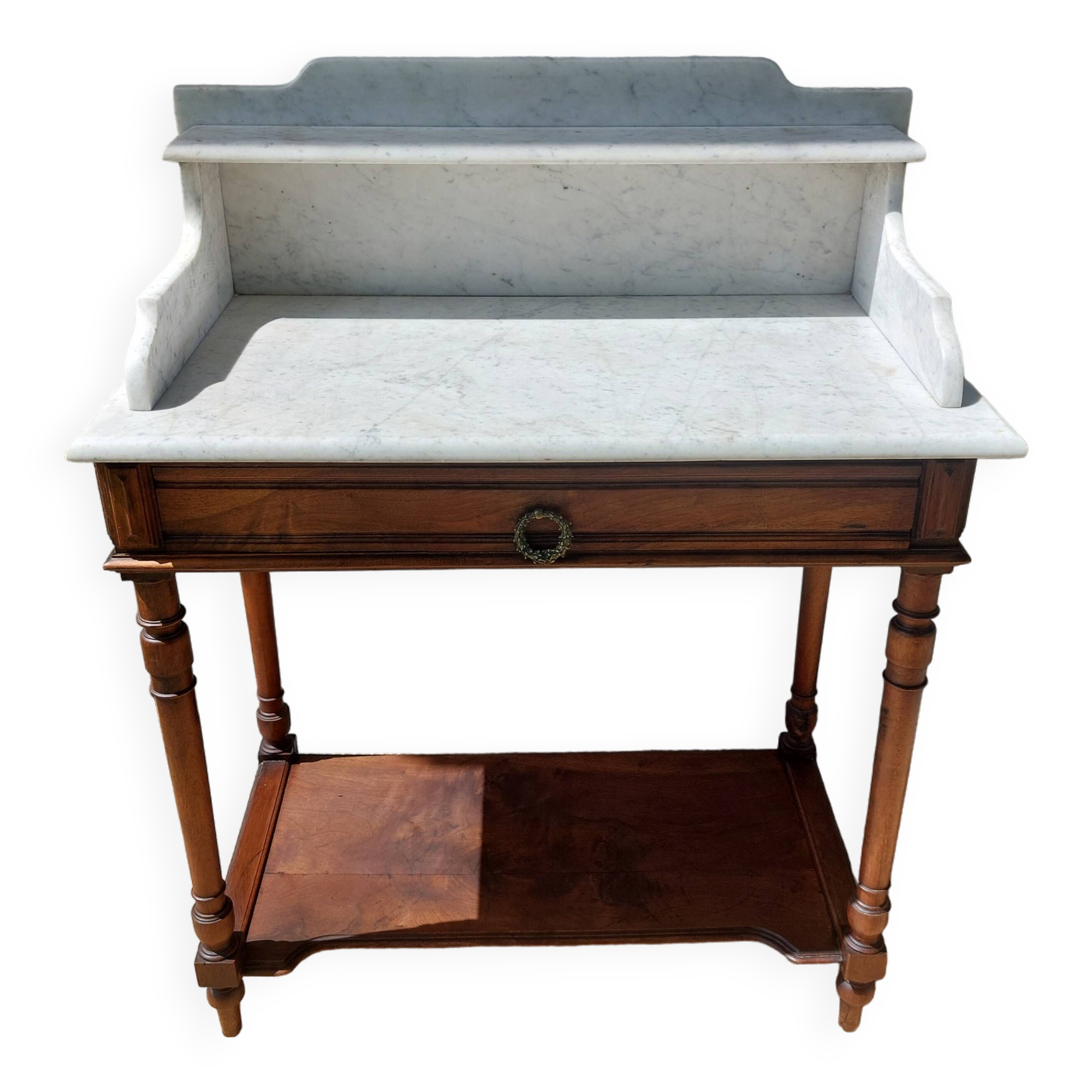 white marble dressing table, dressing table