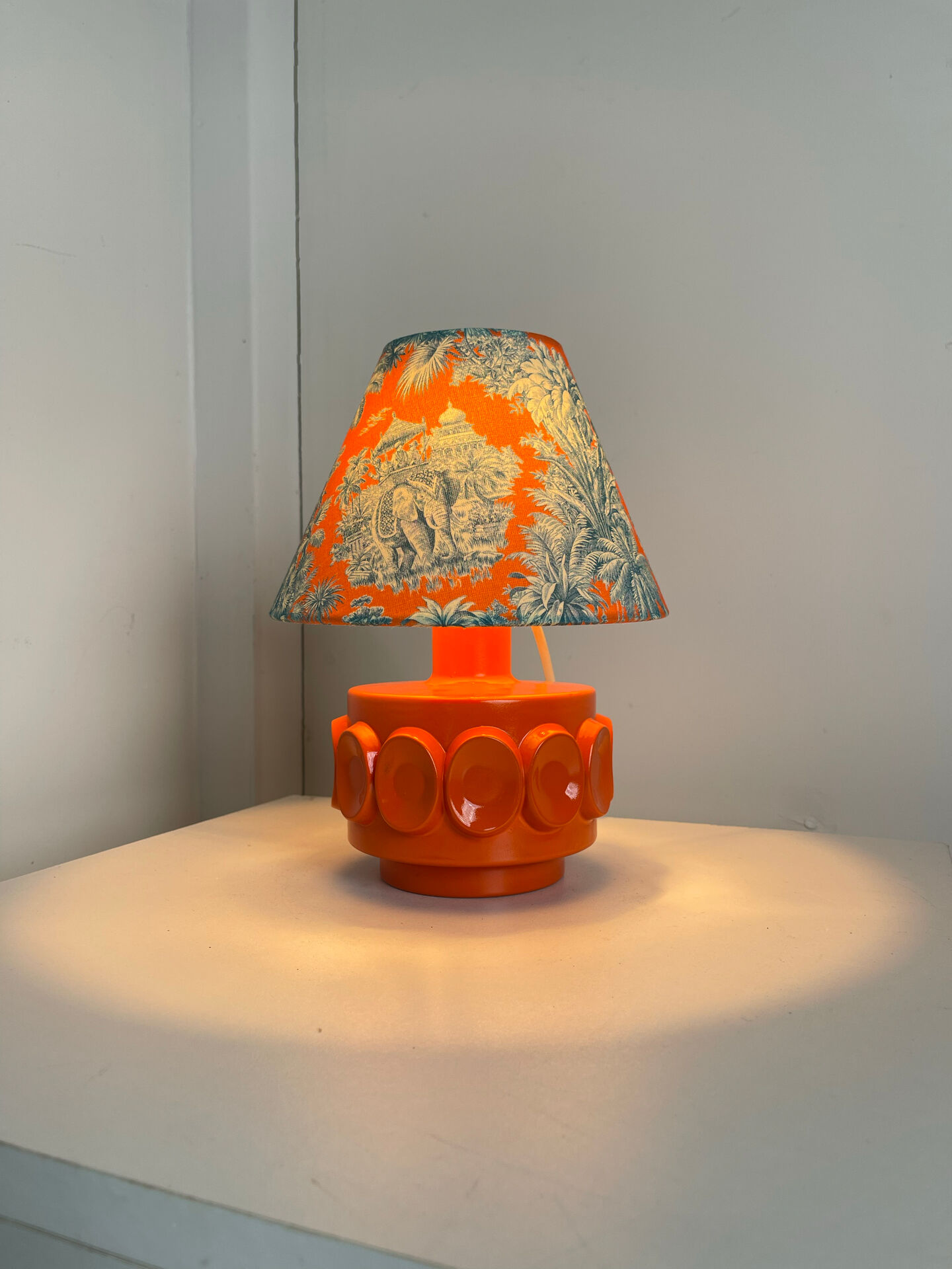 Lampe en verre 1970