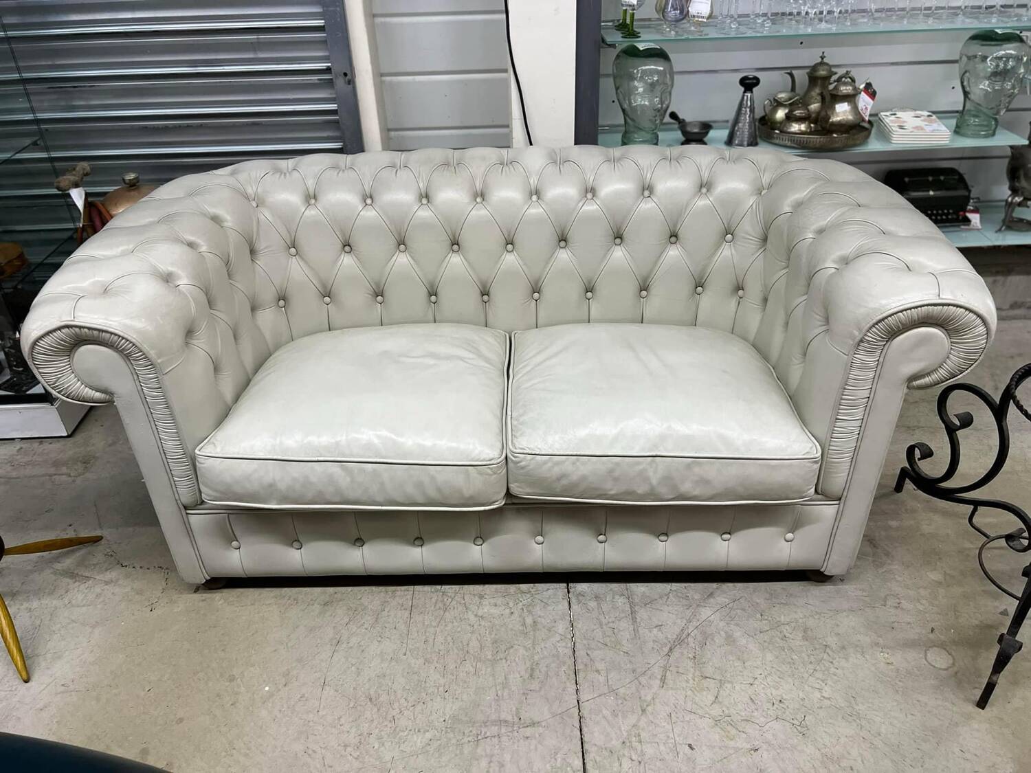 Genuine vintage Chesterfield sofa