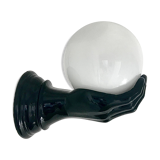 70s handmade wall lamp