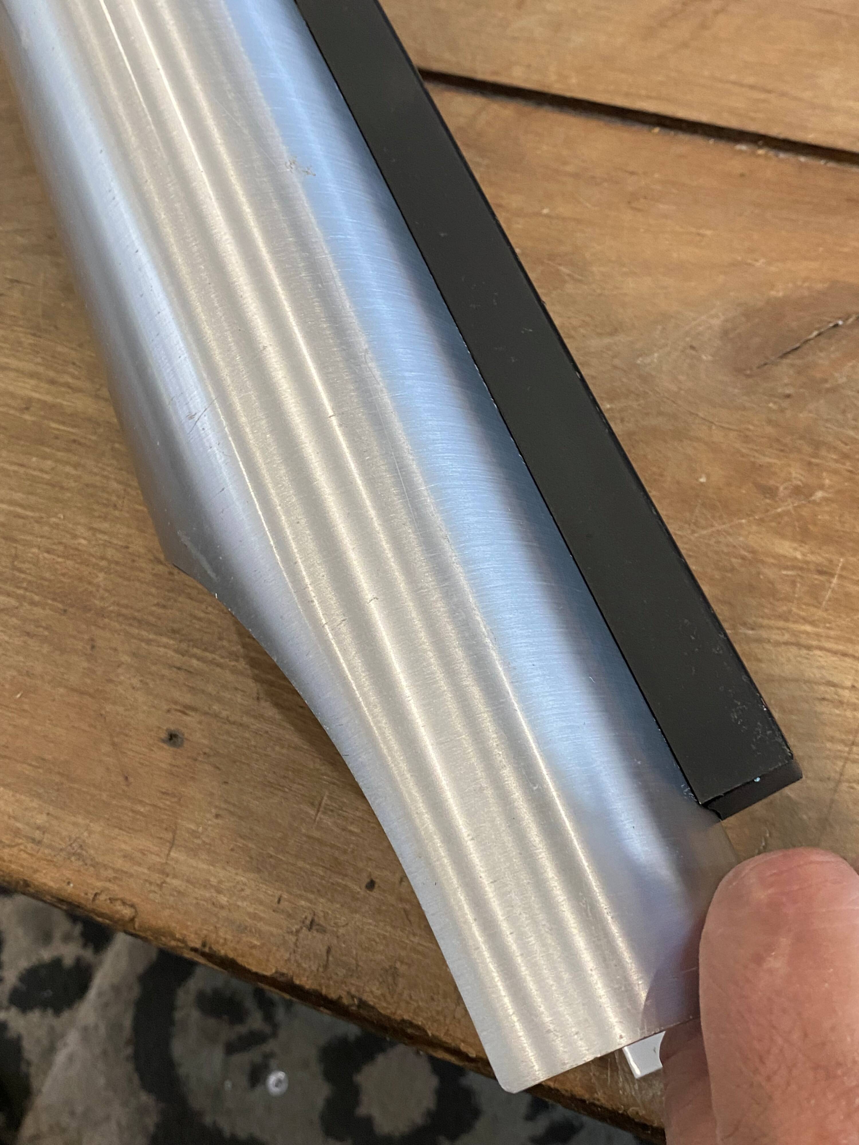 Wall lamp n1 Sconce Fuga XXL 60cm Aluminum Raak Komulainen 1970