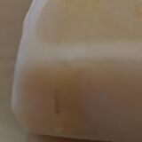 Alabaster harness brass foot