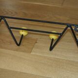 Yellow 4-ball coat rack