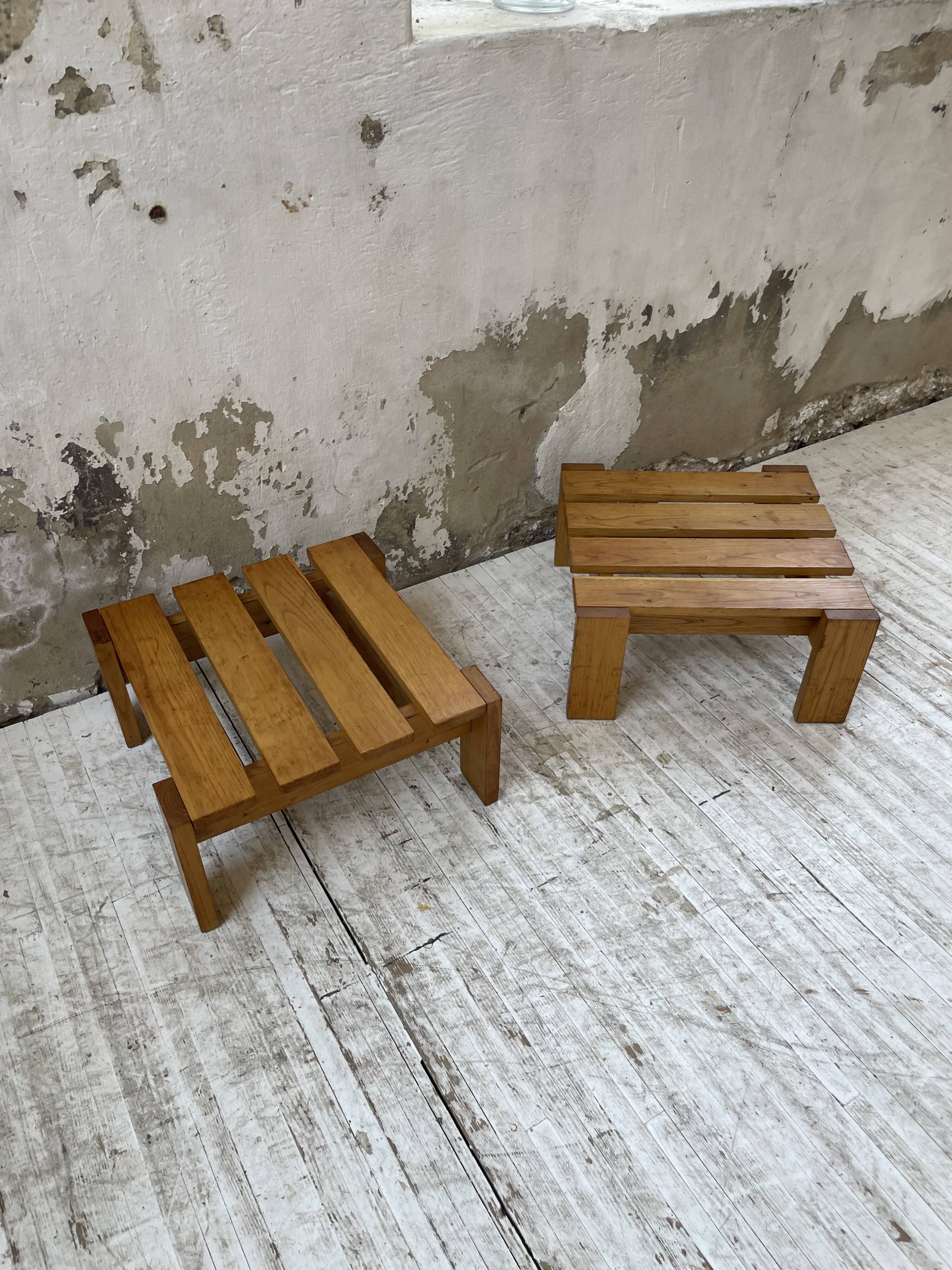 End stools for sofas pine mountain furniture 1960