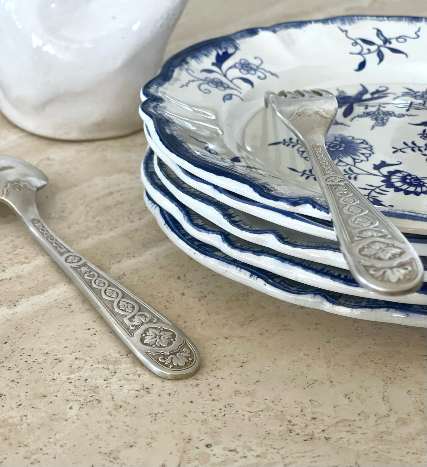 5 Lancaster dessert plates