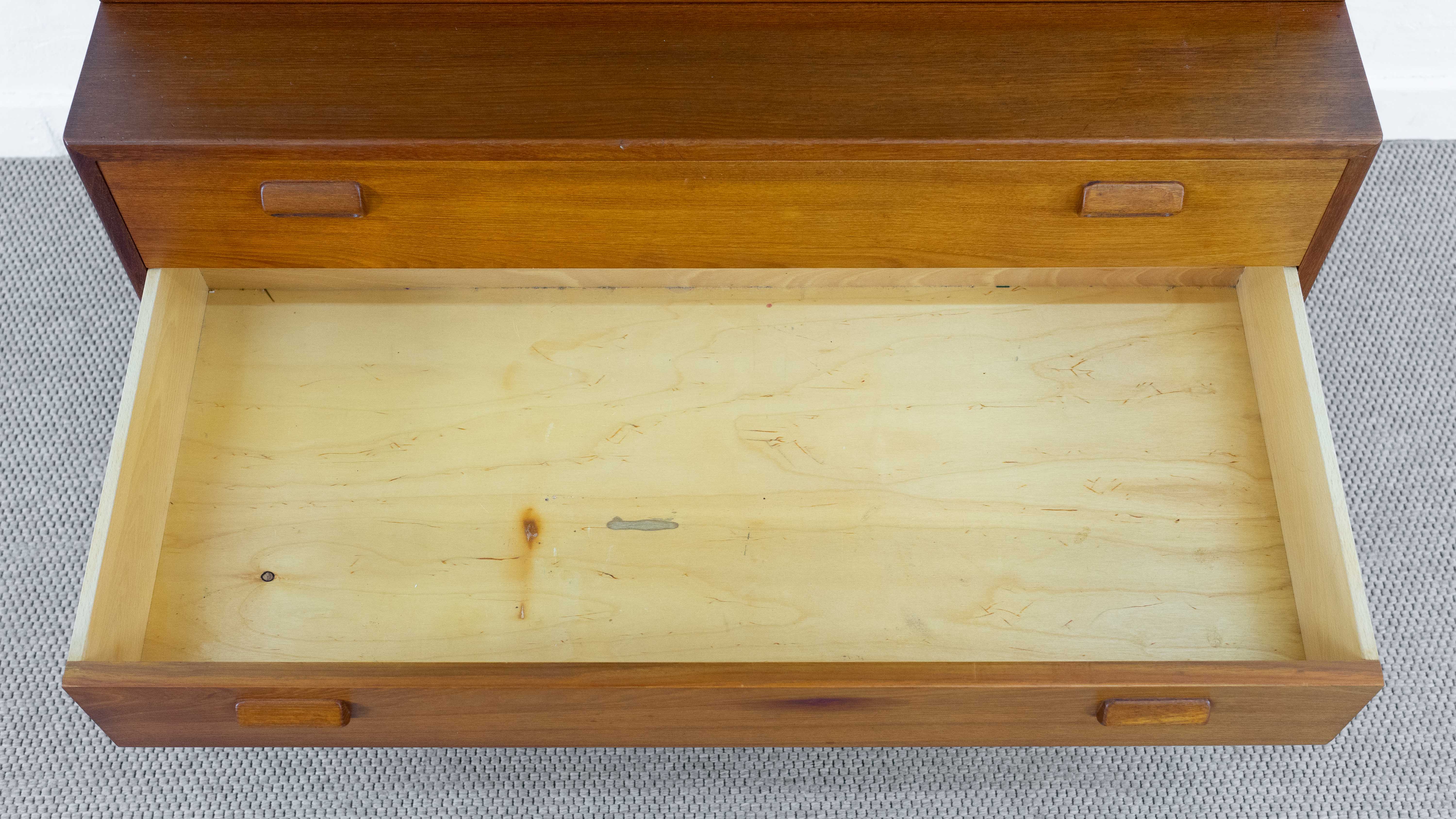 Borge Mogensen teak bookcase for Soborg Mobelfabrik, 1960s