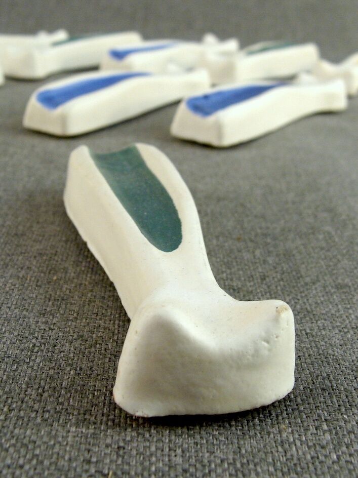 Vintage ceramic knife holders