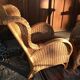 Paire de fauteuils en rotin