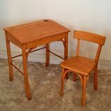 Chair and desk, child desk Baumann