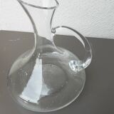 Glass wine carafe