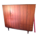 Vintage Scandinavian teak wardrobe from the 60s and 70s
