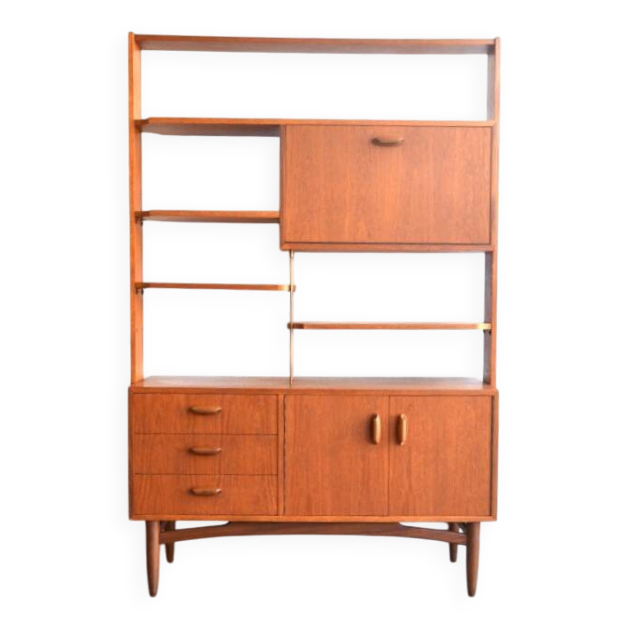 Bibliothèque en teck par G-Plan * 122 cm